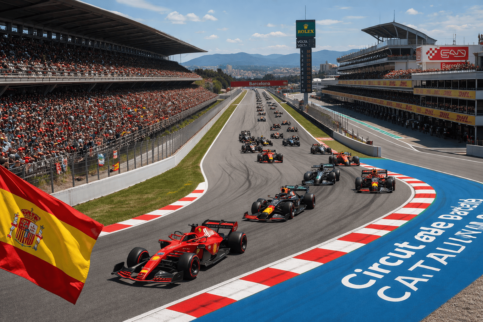 F1 biljetter Barcelona