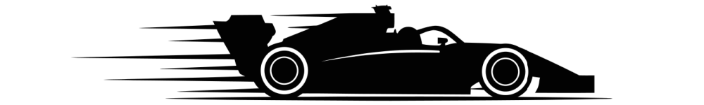 En formel 1 bil i vektor format som kör väldigt fort